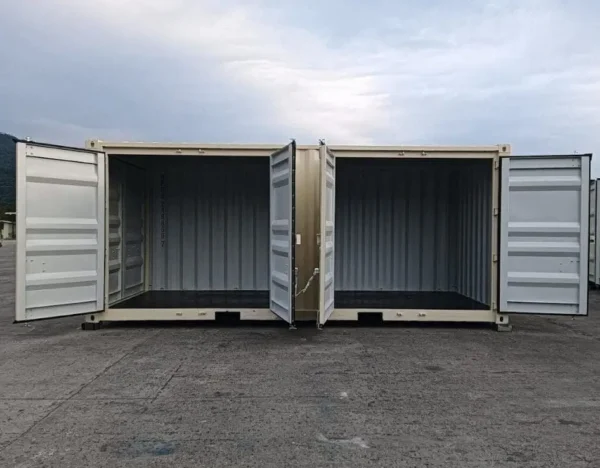 20ft New Open Side Two Doors Shipping Container